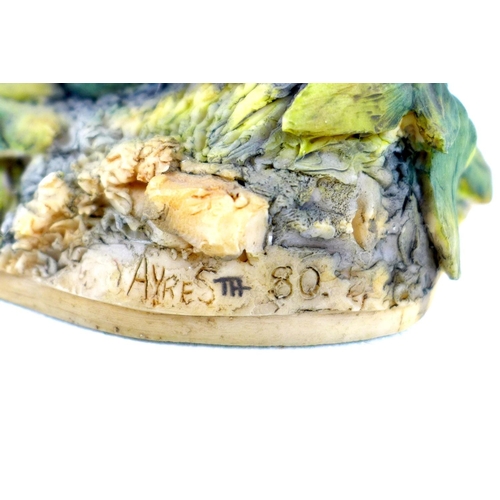 73 - Two Border Fine Arts sculptures, one modelled as 'The Leicestershire Fox', limited edition 408/750, ... 