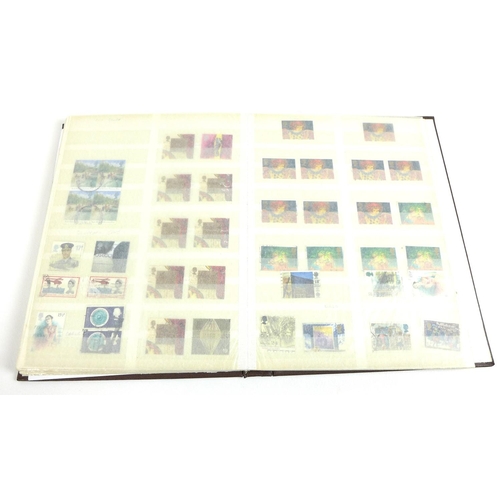 79 - A collection of GB and Commonwealth stamps, displayed across 6 albums, cataloguing a full variety of... 