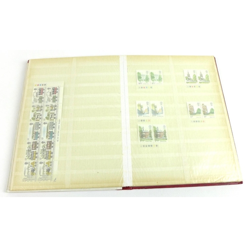 79 - A collection of GB and Commonwealth stamps, displayed across 6 albums, cataloguing a full variety of... 