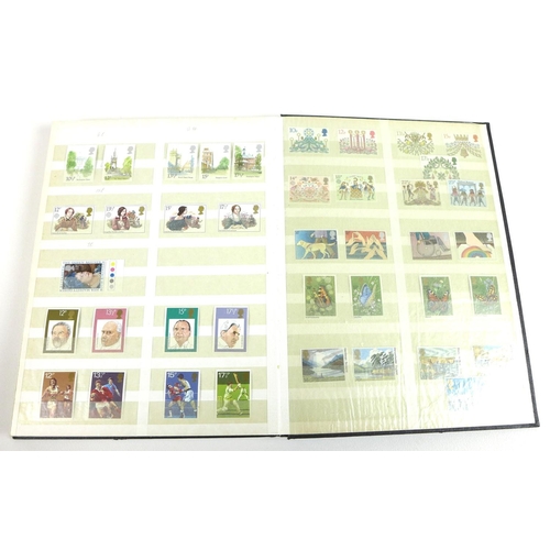 79 - A collection of GB and Commonwealth stamps, displayed across 6 albums, cataloguing a full variety of... 