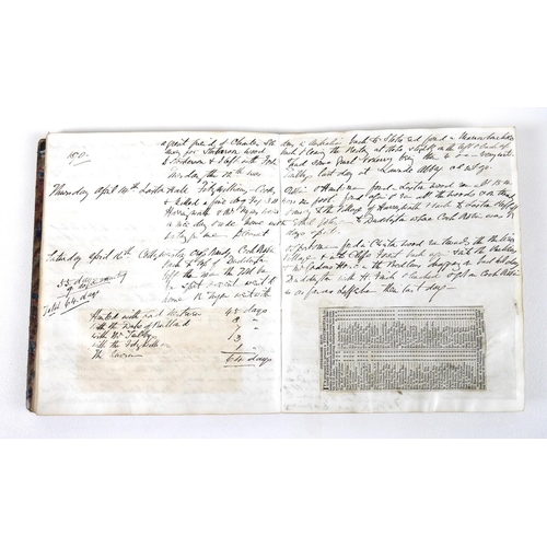 88A - A group of three Victorian handwritten Asprey & Co diaries, titled ‘William Wings Hunting Reminisces... 