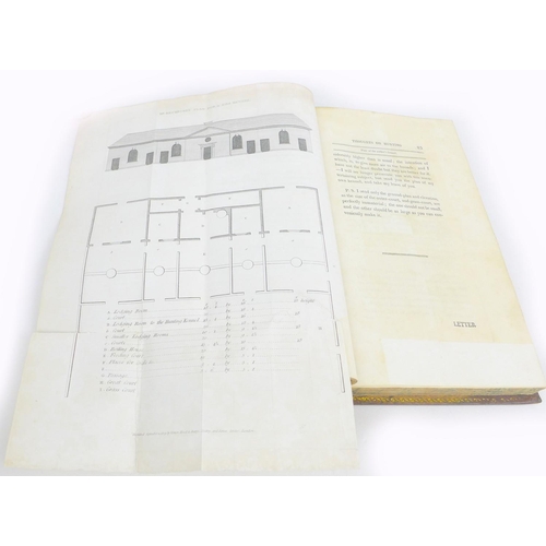 91 - William Beckford 'Thoughts on Hunting In a Series of Familiar Letters to a Friend' quarto, full leat... 