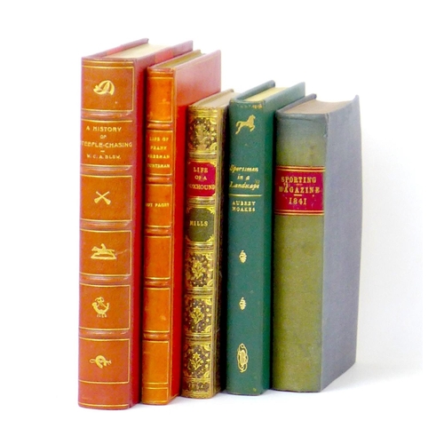 95 - A collection of five late 19th and early 20th century sporting and hunting books, including 'The Lif... 
