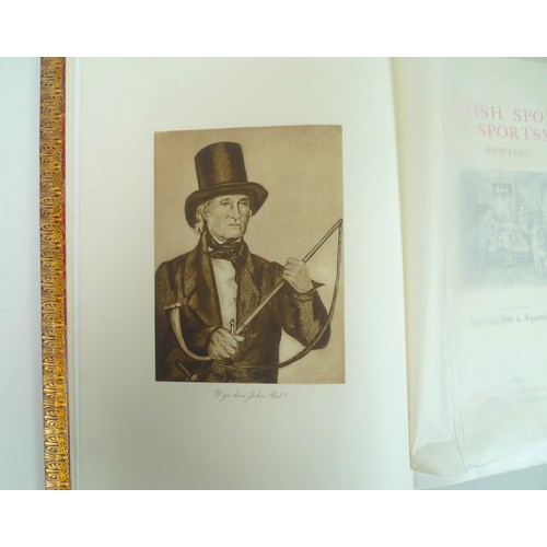 92 - British Sports and Sportsmen, 'Hunting', edited by The Sporting Life & Sportsman, pub. Sports And Sp... 