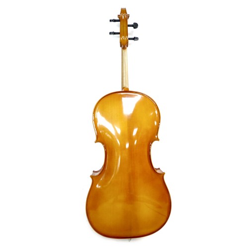 152 - A full four quarter size cello by Cathedral, body length, 77.5cm, 30.5 inches, total length 126cm by... 