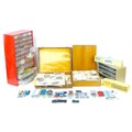 A collection of N gauge and other gauge models and spares, including two (not built) locomotive kits... 