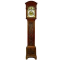 A George III tall oak long case clock, by John Tyler, Strand, London, 11½
