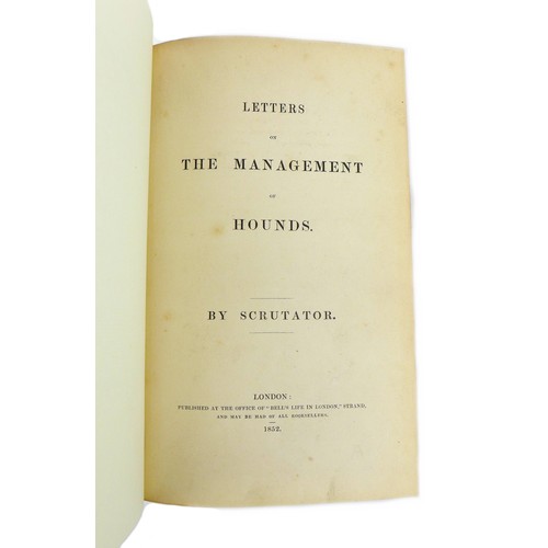 191 - Five late 19th century sporting books, including, 'Riding Collections' by Henry Custance, nubered '4... 