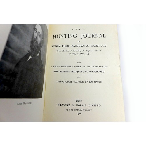 203 - Fifteen 19th century and later Irish Sporting themed books, including 'Memoir of The Kilkenny Hunt' ... 