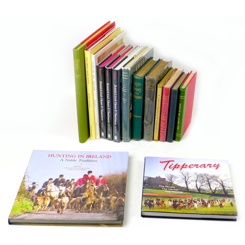 203 - Fifteen 19th century and later Irish Sporting themed books, including 'Memoir of The Kilkenny Hunt' ... 