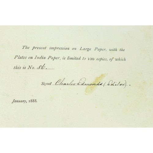 173 - H. O. Nethercote 'The Pytchley Hunt; Past and Present' (pub. 1888, London), rebound in half leather ... 