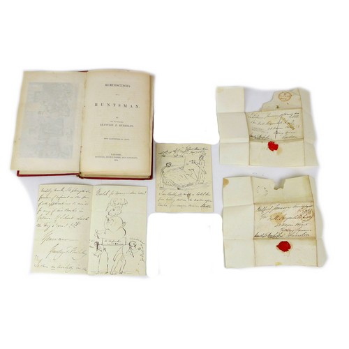 183 - G. F. Berkeley two handwritten letters with sketches and written to Frederic Manson Reynolds (author... 