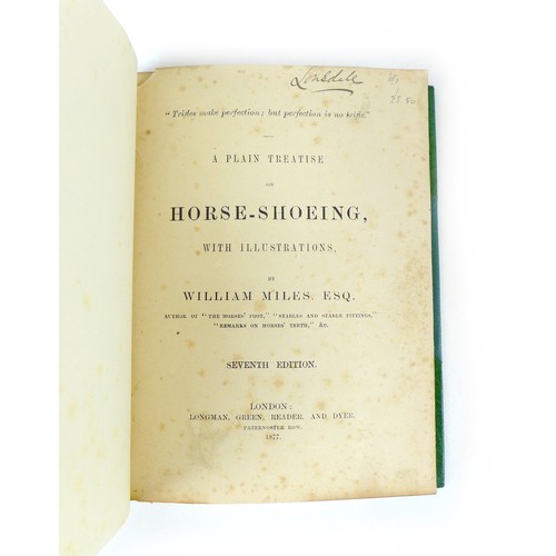 181 - Twenty 19th century and later sporting and equine themed books, including 'The Hunting Directory con... 