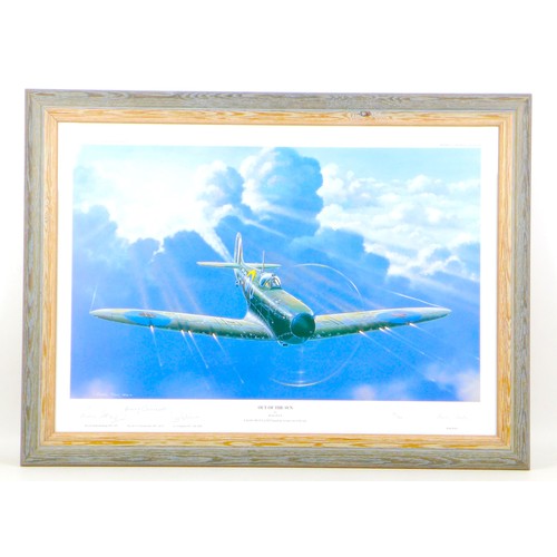 240 - British School, 20th century: two Aviation paintings, Derek C. Baulcomb, (British, 20th century) 'Tw... 