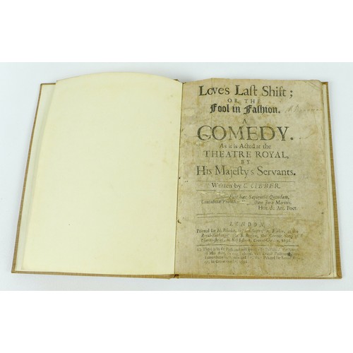 210 - C. Cibber, 'Love's Last Shift or the Fool in Fashion, A Comedy As It is Acted at the Theatre Royal b... 