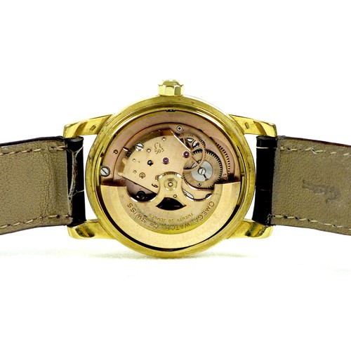 138 - An Omega Seamaster Calendar Automatic 18ct gold cased gentleman's wristwatch, circa 1960, ref. 2849 ... 