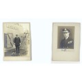 Two signed WWI British admiral photographic portraits, comprising WWI Admiral David Beatty (1871-193... 