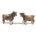 Two Beswick bulls, comprising a 'Jersey Bull Ch. 