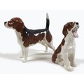 Two Beswick dog figurines, comprising 'Beagle 