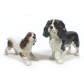 Two Beswick Spaniel figurines, comprising a 'King Charles Spaniel 