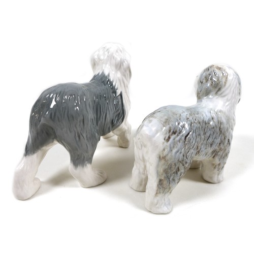 59 - A Beswick 'Old English Sheep Dog - Walking' figurine, model 3058, grey and white - gloss, 14cm high,... 