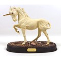 A Beswick 'Unicorn' figurine, model 3021, cream - matt, 24cm high.