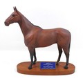 A Beswick 'Arkle - Champion Steeple Chaser' horse figurine, from the 'Connoisseur Horses' series, mo... 