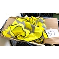 A quantity of high-vis vests / tabards. (1 box)