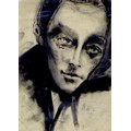 Jean Shepeard (British 1904-1989): a charcoal portrait of Michael Denison (1915-1998), signed with a... 