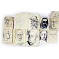 Jean Shepeard (British, 1904-1989): eleven sketchbooks, containing over one hundred drawings sketche... 