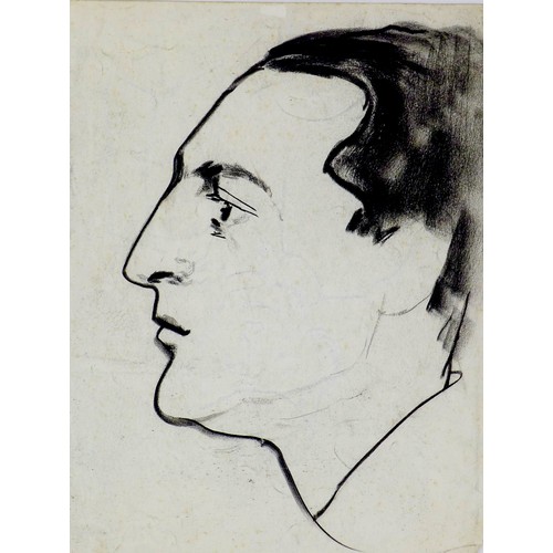 33 - Jean Shepeard (British, 1904-1989): a collection of over forty sketches, including a charcoal profil... 