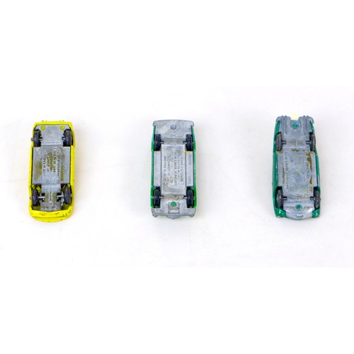 72 - Three Matchbox Lesney die-cast model toys, comprising a Ferrari Berlinetta in green No. 75, a Lambor... 