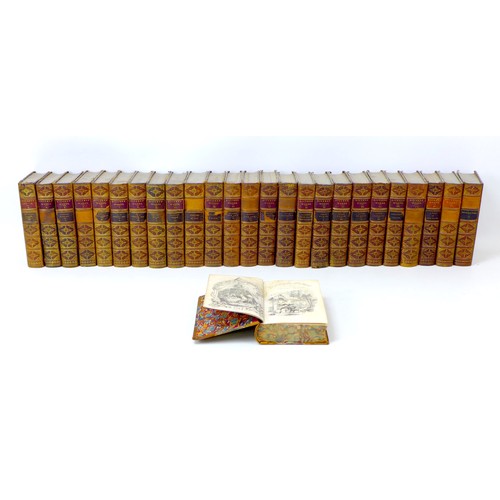 115 - Charles Dickens, a part 19th century set of twenty-six volumes, including Tale of Two Cities (pub. C... 