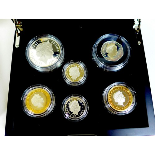 148 - A group of three Elizabeth II Royal Mint UK Piedfort coin sets, comprising 'United Kingdom 2006 Pied... 