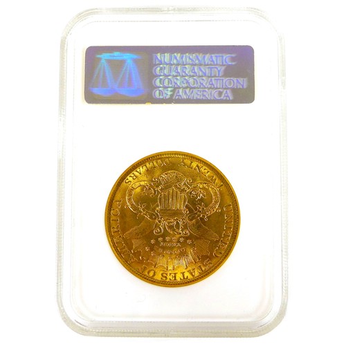 231 - An American US Mint gold $20 coin, Liberty Head Double Eagle, Twenty Dollars, 1904, 0.900 grade gold... 
