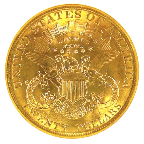 231 - An American US Mint gold $20 coin, Liberty Head Double Eagle, Twenty Dollars, 1904, 0.900 grade gold... 