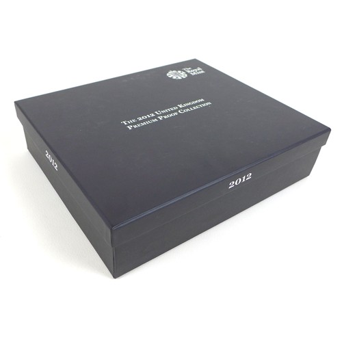 119 - An Elizabeth II Royal Mint UK proof coin set, 'The 2012 United Kingdom Premium Proof Set', eleven co... 