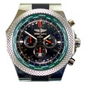 A Breitling Bentley GMT British Racing Green stainless steel gentleman's wristwatch, ref. A47362, ci... 