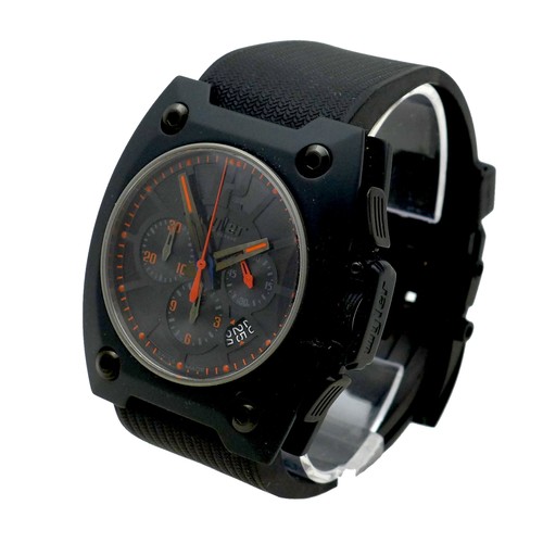 100 - A Wyler Geneve code R ECR gentleman's chronograph wristwatch, circa 2010, limited edition 259 of 614... 
