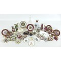 A group of miniature ceramics, including many Limoges pieces. (1 box)