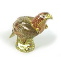 A Royal Crown Derby Prestige paperweight, modelled as 'Golden Eagle', limited edition 250/300, from ... 