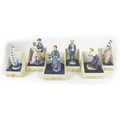 A collection of Royal Worcester figurines, comprising six rare figurines from ‘The World of Impressi... 