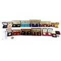 A collection of 20th century commemorative coins, most in original cases, including two Churchill cr... 