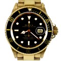 A vintage 18ct gold Rolex Submariner-Date Oyster Perpetual gentleman's wristwatch, circa 1986, refer... 