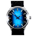 A vintage Delvina Geneve stainless steel gentleman's wristwatch, circa 1960, Antimagnetic model 3177... 