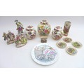 A group of mixed ceramics, including two Mason 'Mandarin' pattern squat ginger jars, 13cm high, a Ma... 