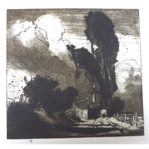 34 - A collection of etching / Frank Brangwyn related books, including 'Modern Masters of Etching - Frank... 