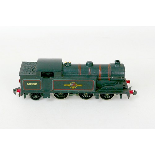 72 - A collection of Hornby Dublo locos and model railway accessories, including locos, rolling stock, ca... 