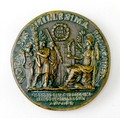 A commemorative 'DIUUS AUGUSTUS' medallion, marking 2000 years since the birth of Emperor Augustus m... 