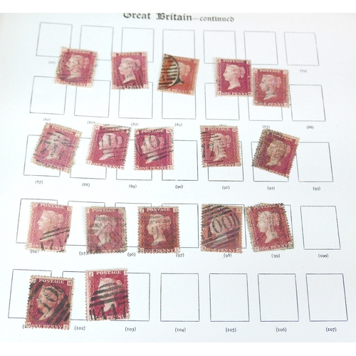 109 - Twelve albums of Victorian and later British and International stamps, including seventeen loose, Pe... 